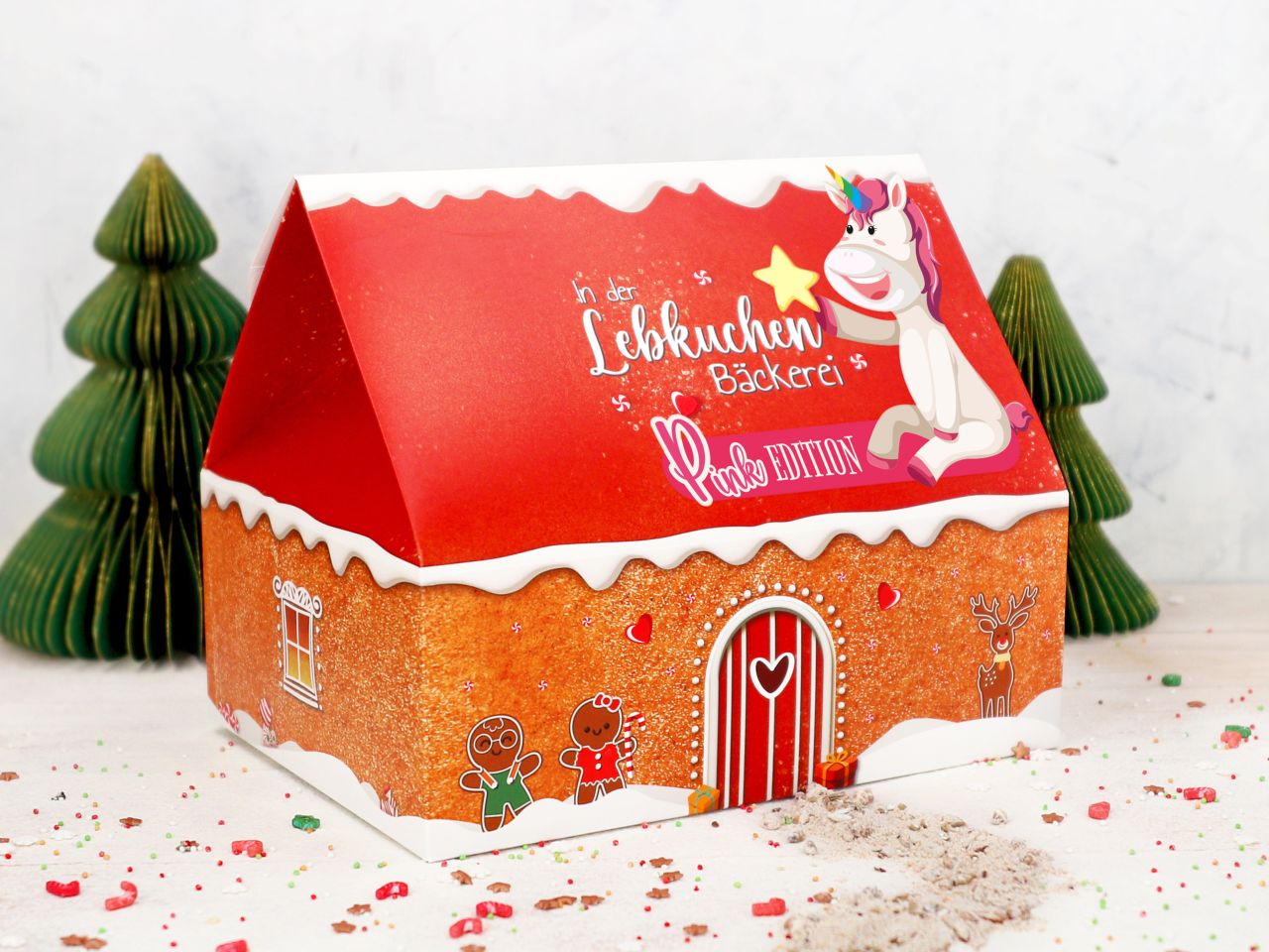 Backset Lebkuchen-Haus Candy Land