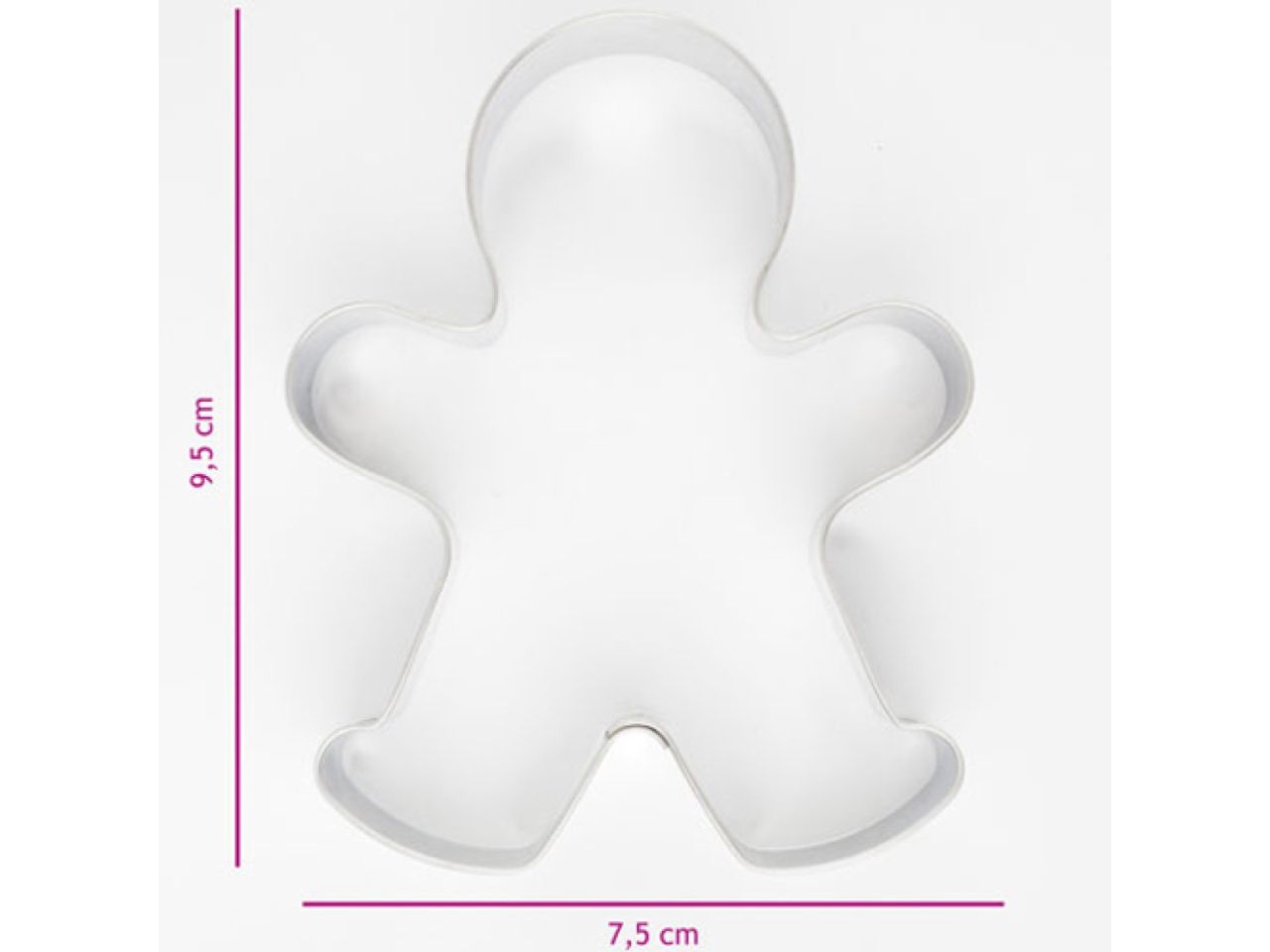 Plätzchen-Ausstecher Lebkuchenmann, Ausstechform, 9,5 cm