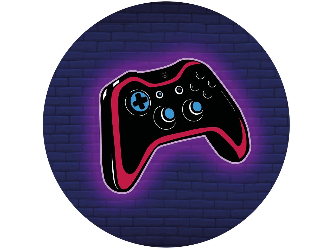 Tortenaufleger Gaming Controller, rund 20cm