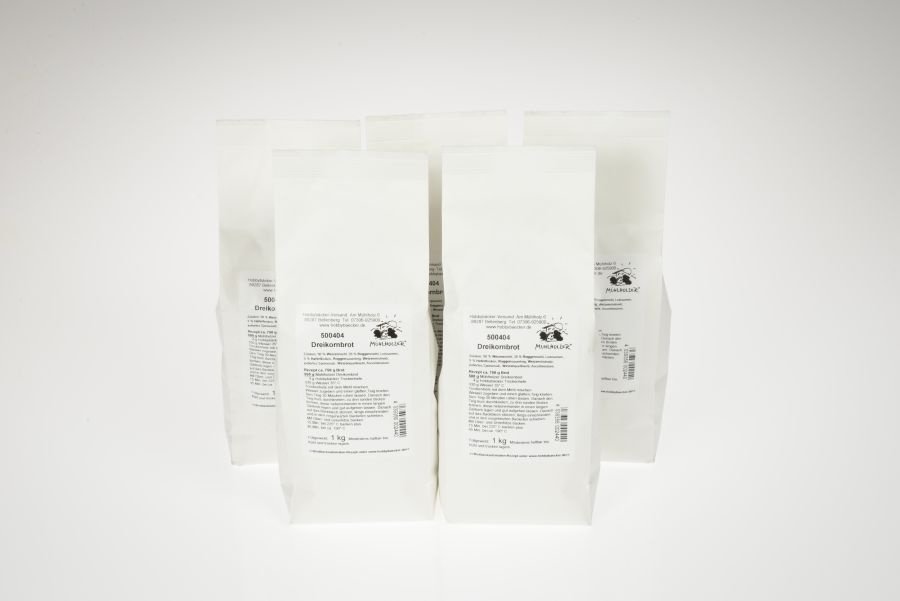 Dreikornbrot 5kg - Brotbackmischung