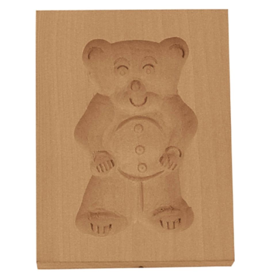 Städter Spekulatiusform Teddybär, 5,5x8 cm