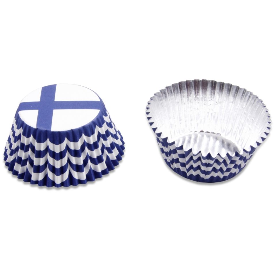 Muffinförmchen Finnland, 50 Stück, 5 cm