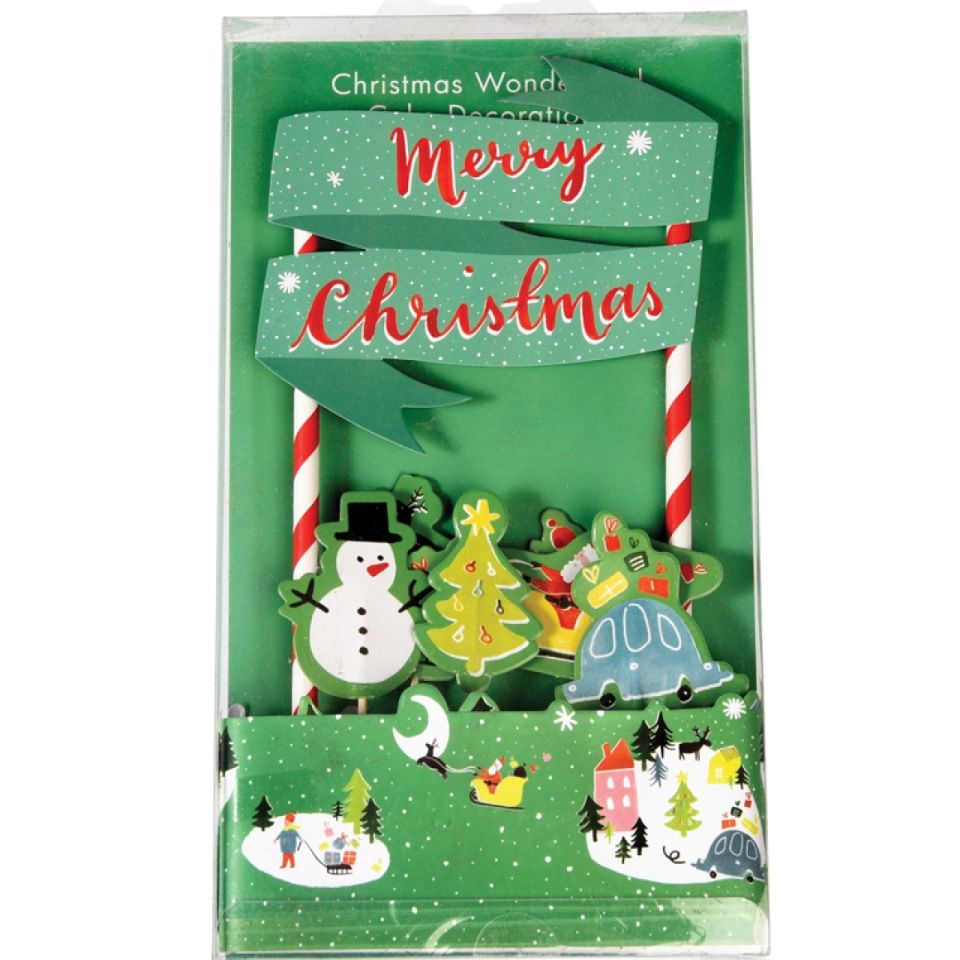 Tortendeko Set Candy Christmas
