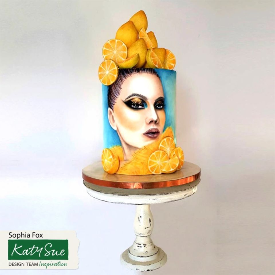 Fondantform Zitruspflanzen