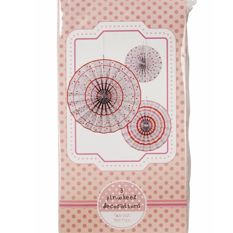 Faltrosetten Pink Mix