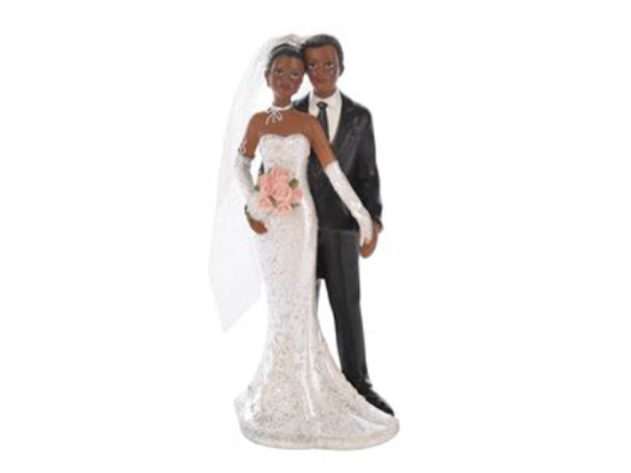 Hochzeitsfigur Tortendekoration für Hochzeitstorte, 12,5 cm