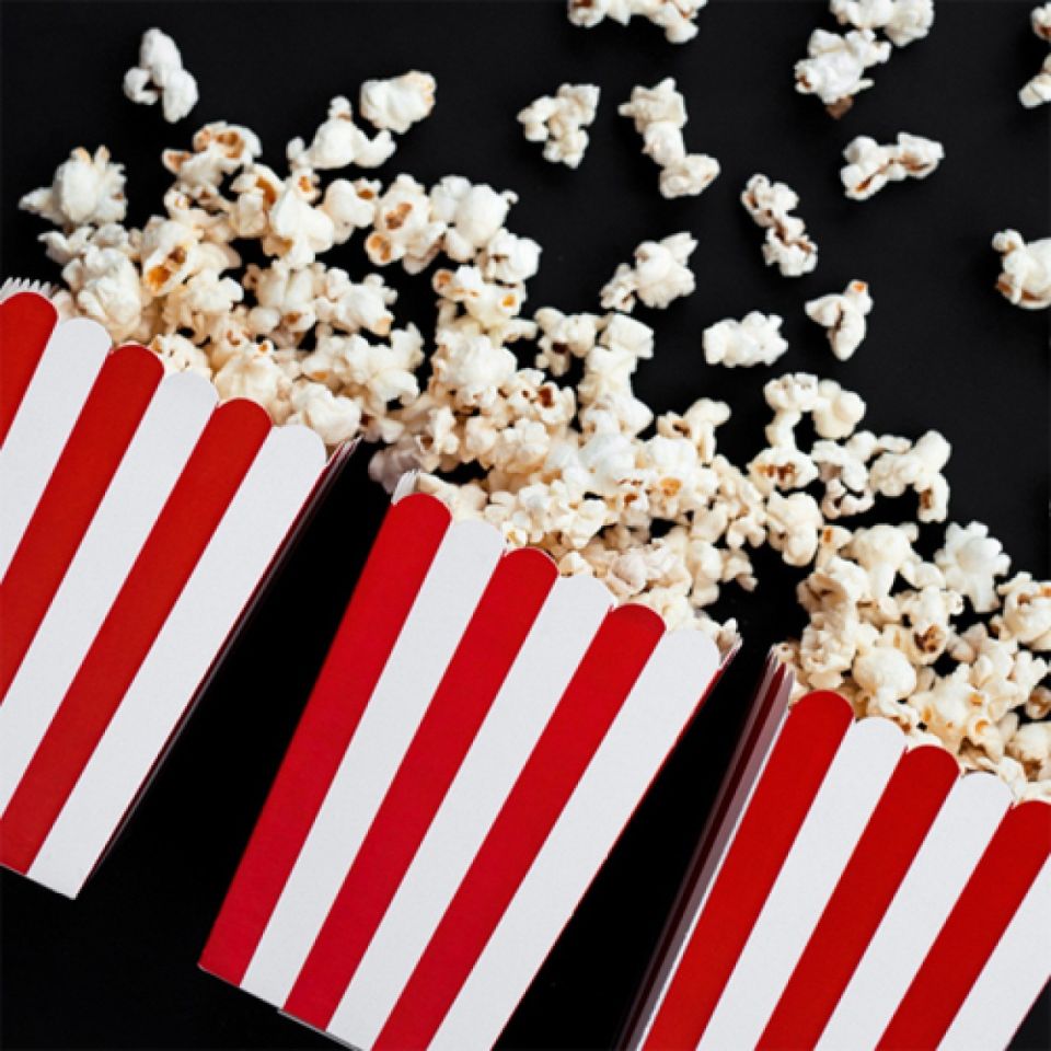 Popcornboxen Mini 7x7x13 cm, 6 Stk.