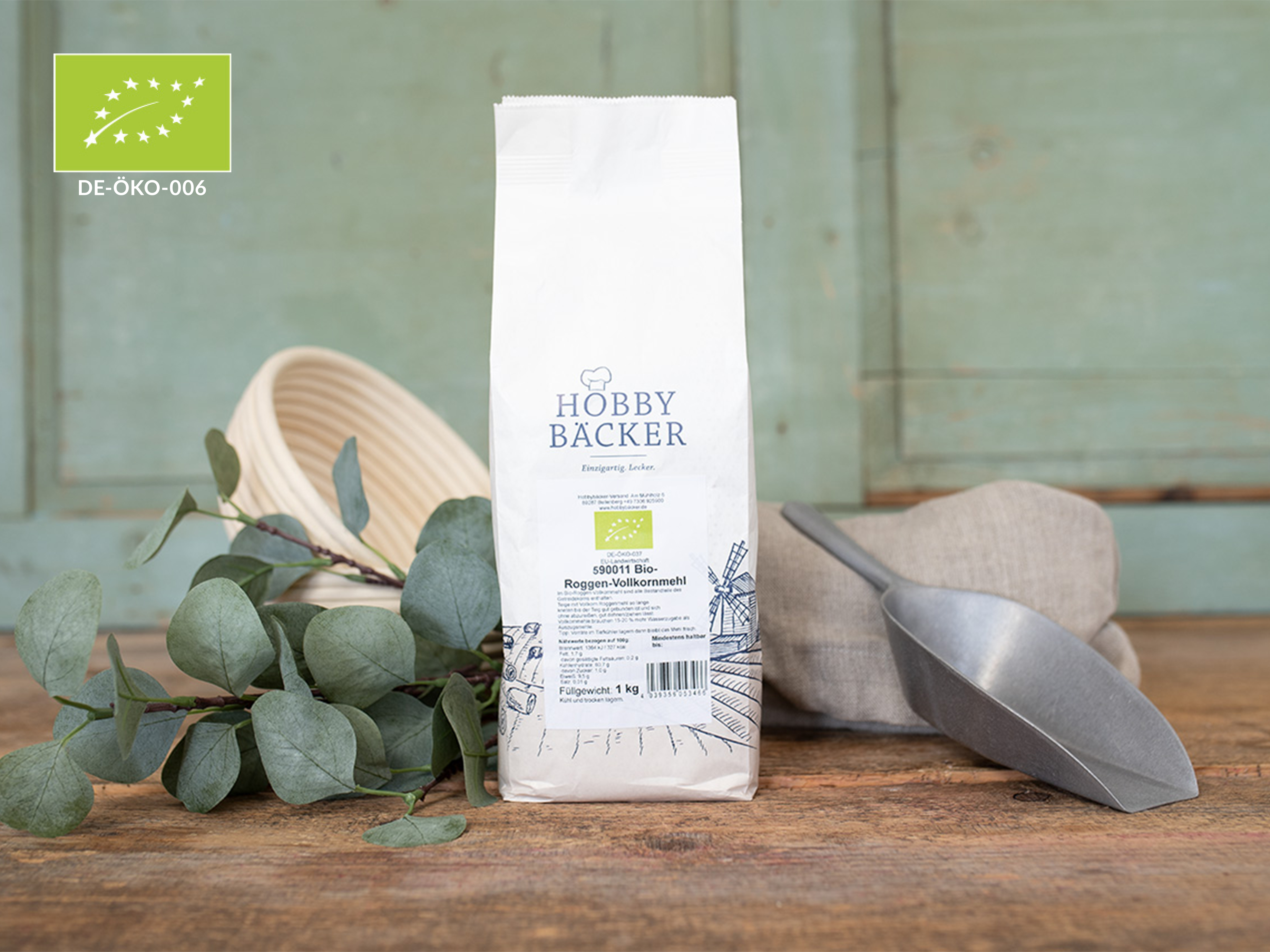 Bio-Roggen-Vollkornmehl 750g