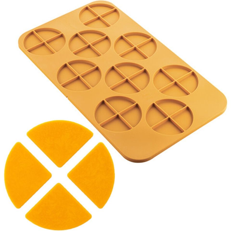 Silikomart Silikonform Viertel-Kreis