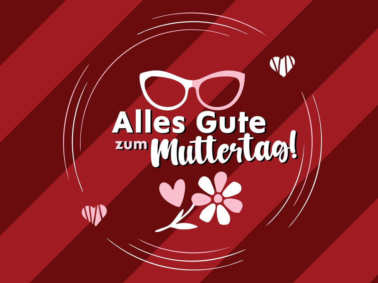 Tortenaufleger Alles Gute zum Muttertag 20x30cm