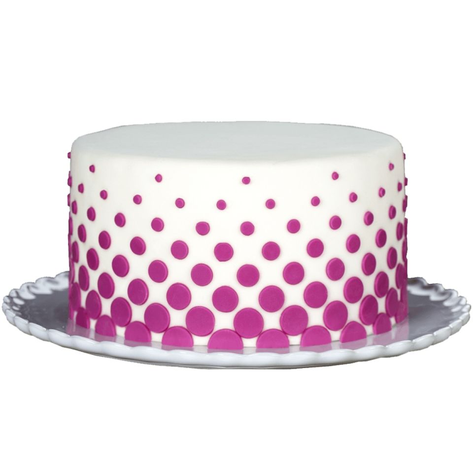 Marvelous Fondantform Polka Dots