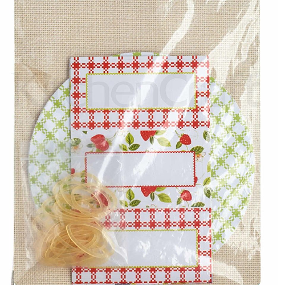 Home Made Set Früchte, Zubehör zum Einmachen, 24-tlg