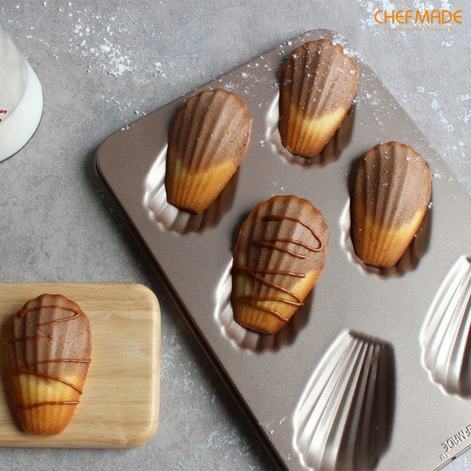 Chefmade Madeleineform 6 fach