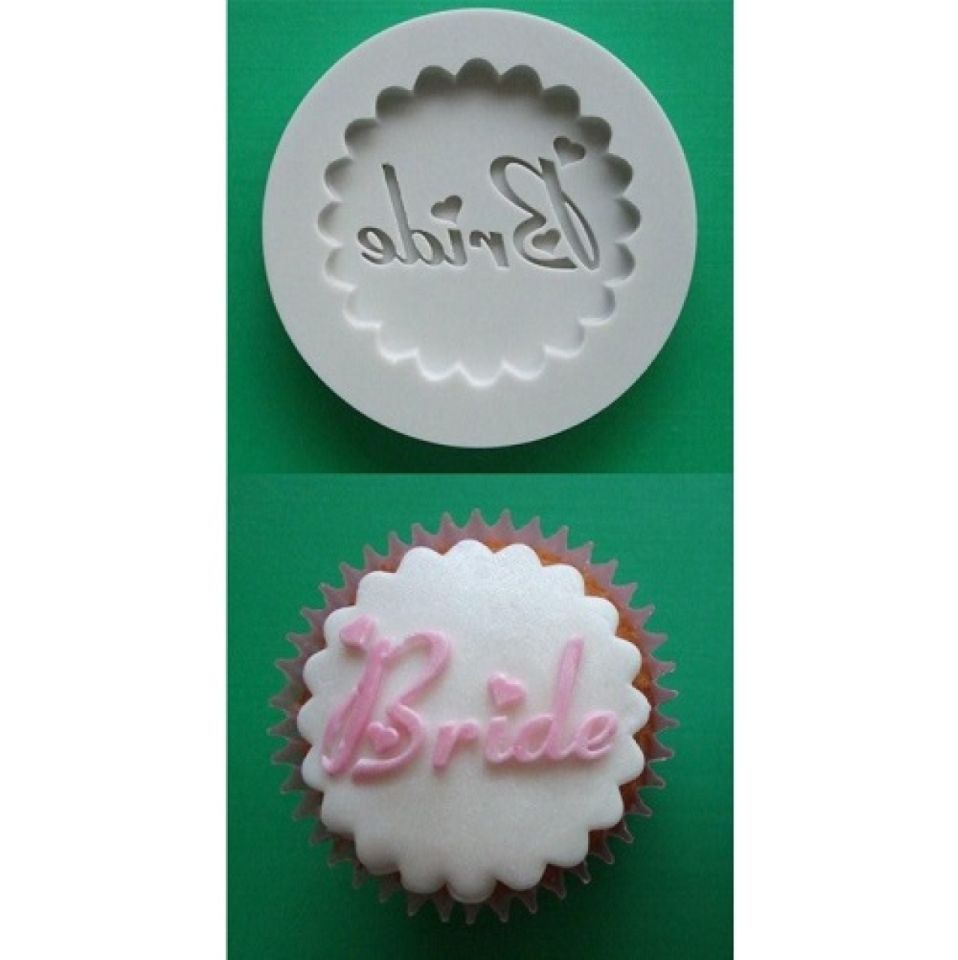 Fondantform Braut