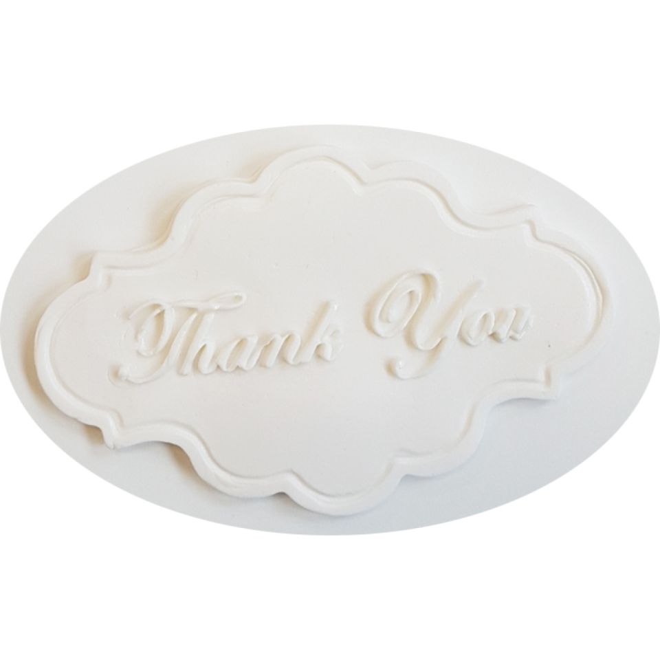 Fondantform Thank you