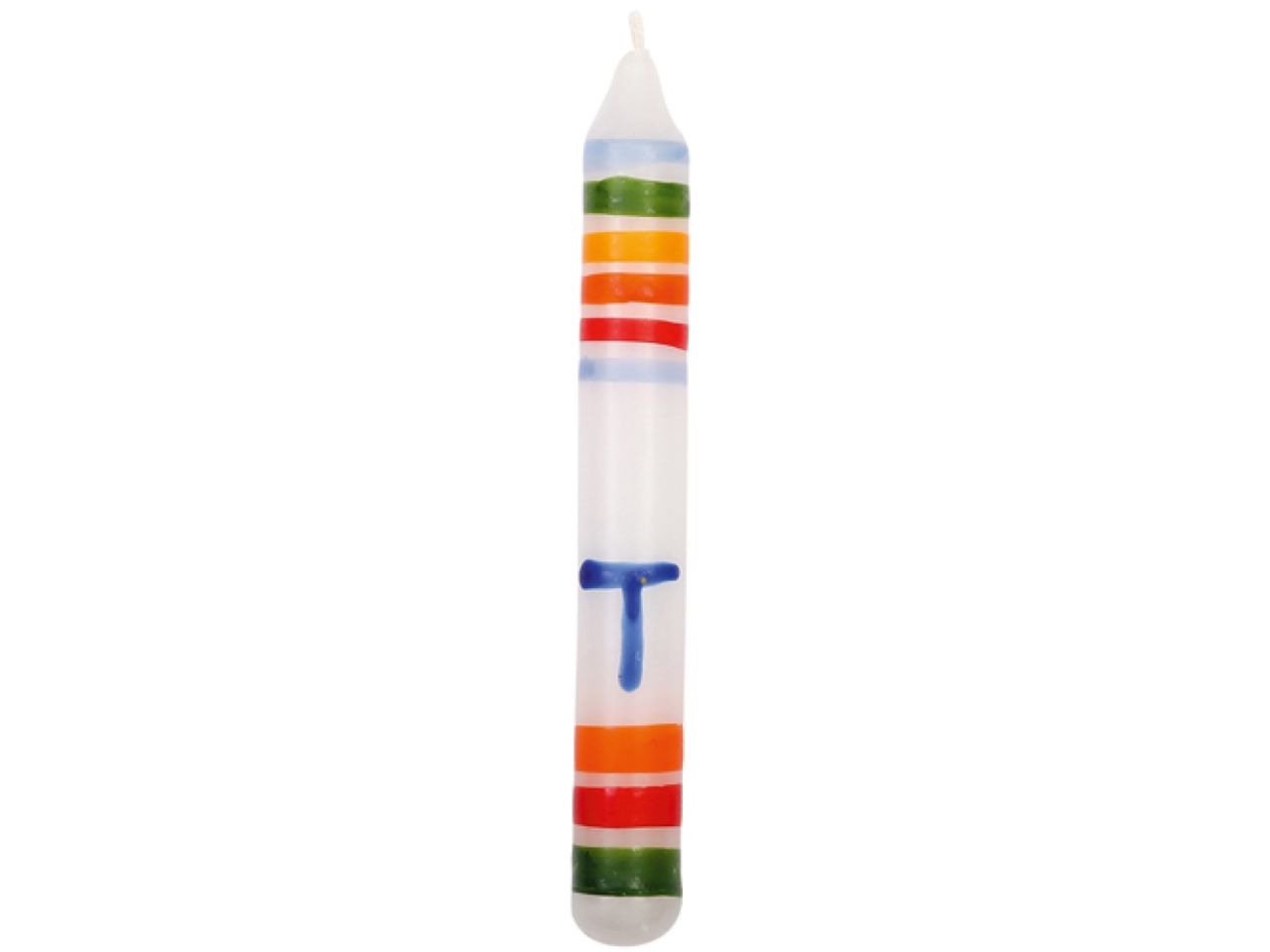 Baumkerze Buchstabe T