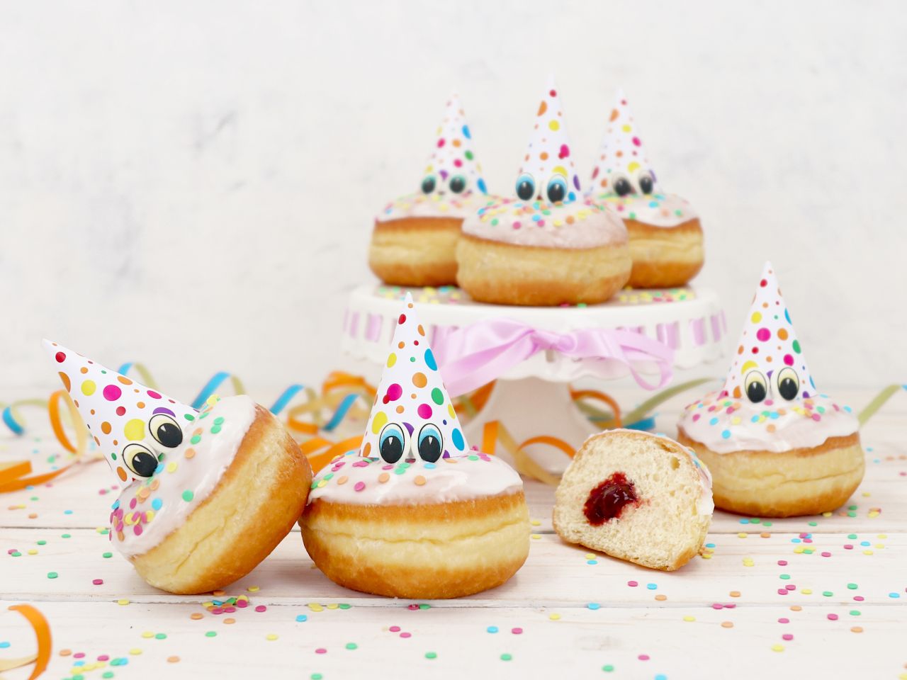 Bunte Party Berliner Backset