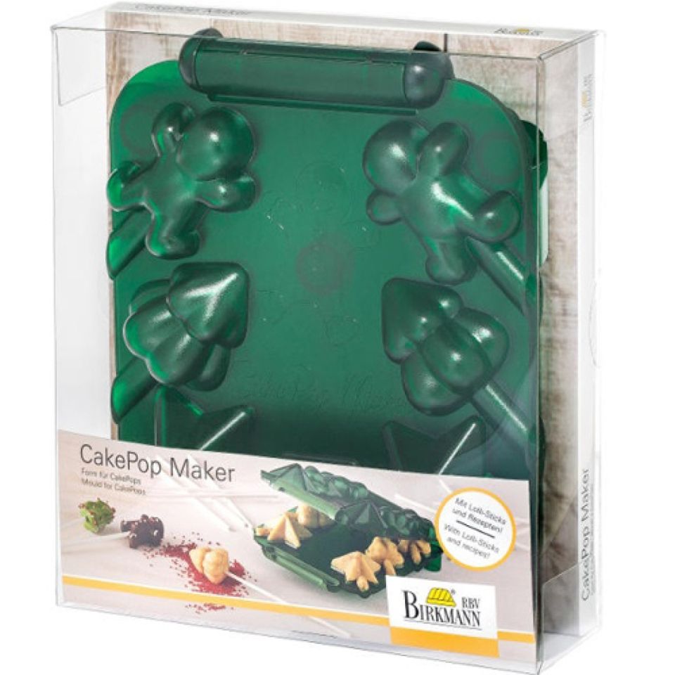 Birkmann Cake-Pops Maker, X-Mas, 6 fach, mit 12 Stiele & Rezept