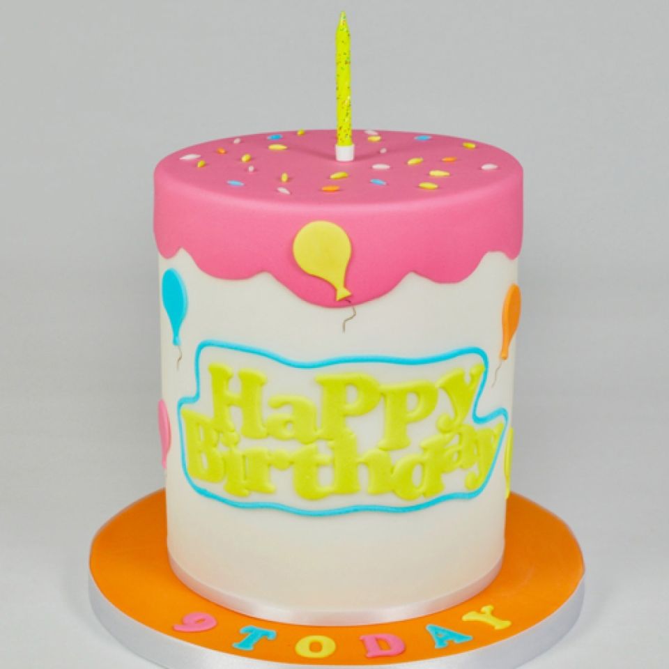 FMM Fondantausstecher Happy Birthday, 15x6 cm