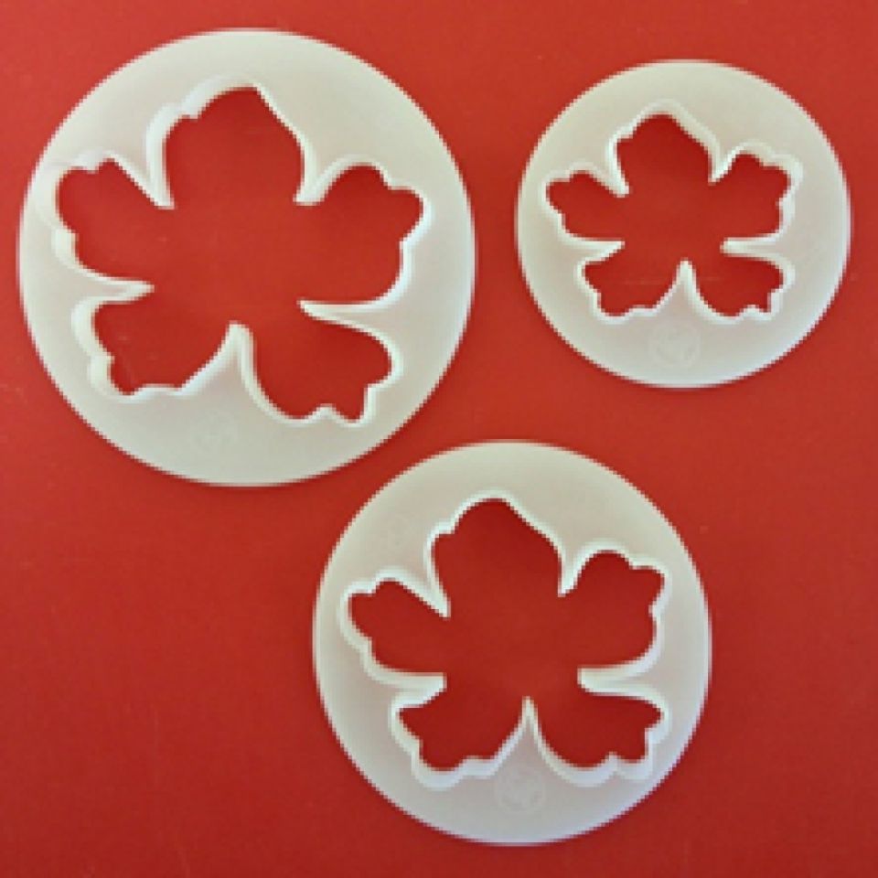 FMM Ausstecher für Fondant & Blütenpaste Hawaiian Flower, 3 Stk.