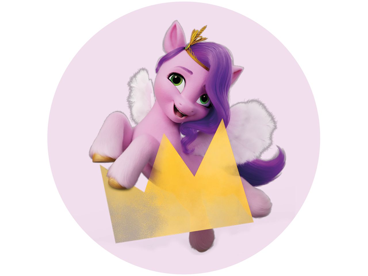 Tortenaufleger My little Pony Pipp, rund 20cm