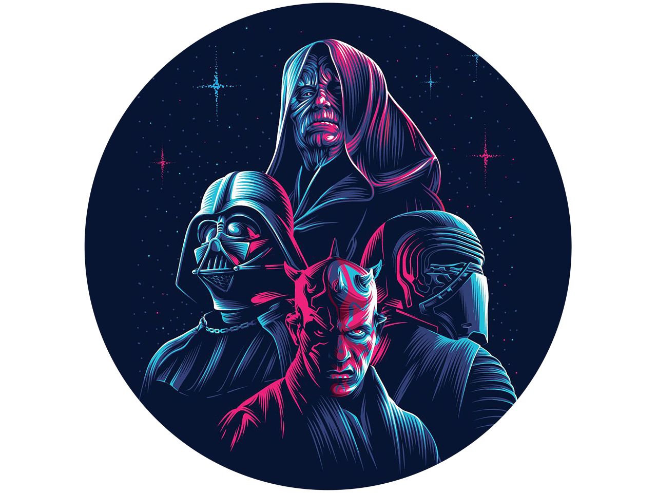 Tortenaufleger Star Wars, rund 20cm