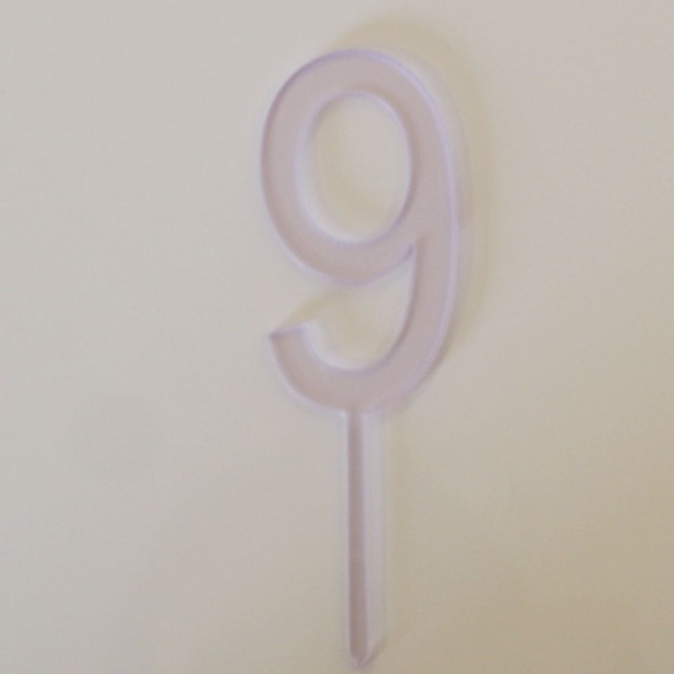 Meri Meri Torten Picker Nummer 9, 11 cm