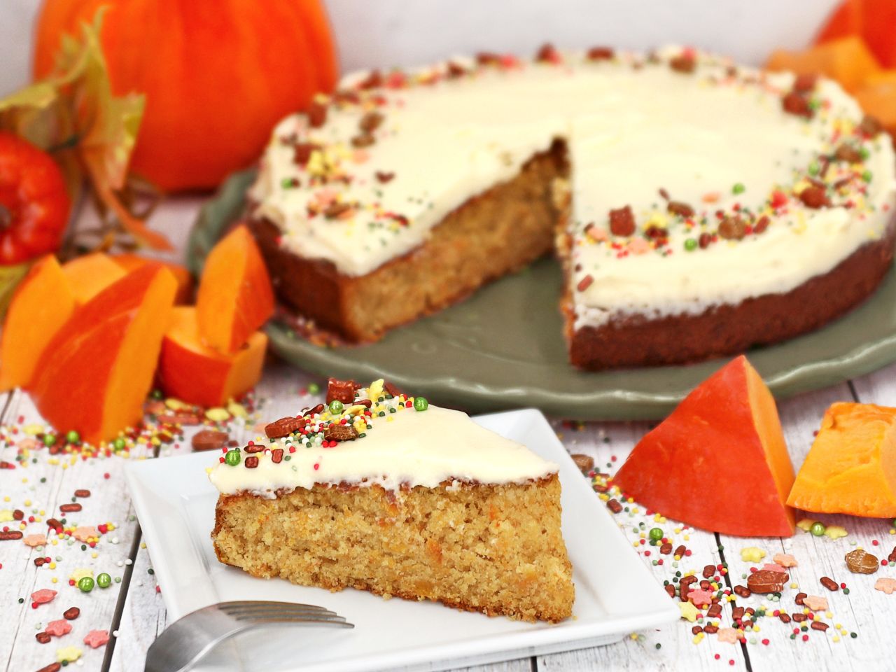 Kürbiskuchen Halloween Pumpkin Pie 600g