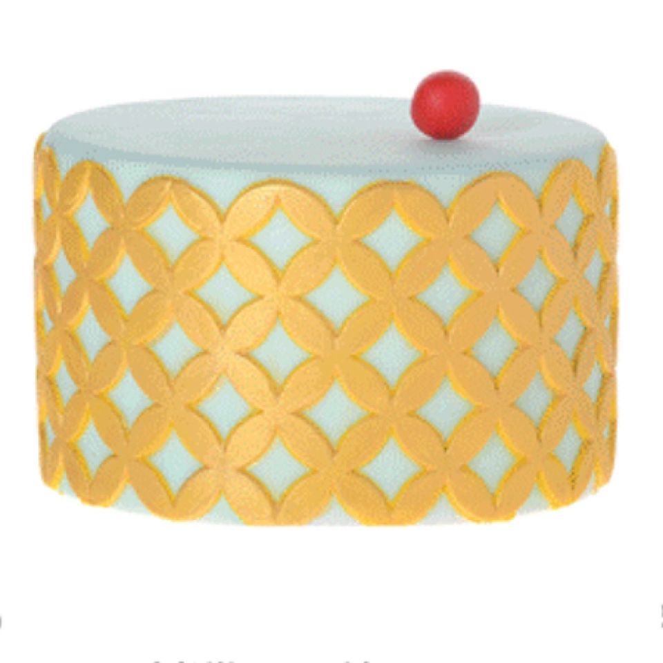 Fondantform Rete Bloom