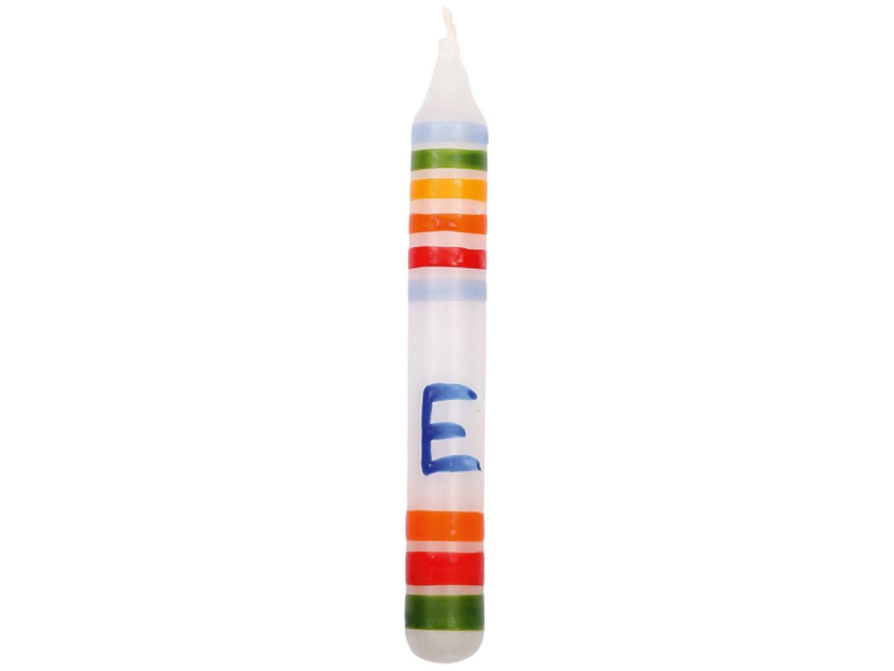 Baumkerze Buchstabe E