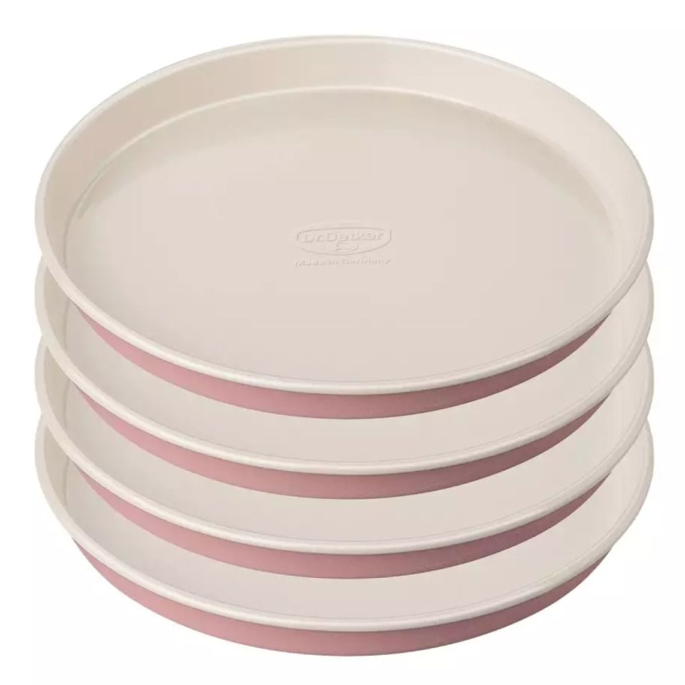 Dr. Oetker Backformen Schichtkuchen 17cm 4er Set
