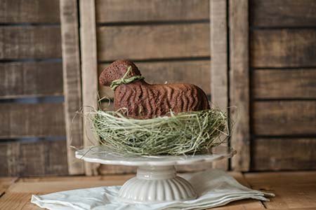 100 Osterlamm-Fahnen Aus Papier – 3 Farben (Rot, Blau, Grün) Mit Holzstäbchen, Deko Für Ostergebäck & Torten