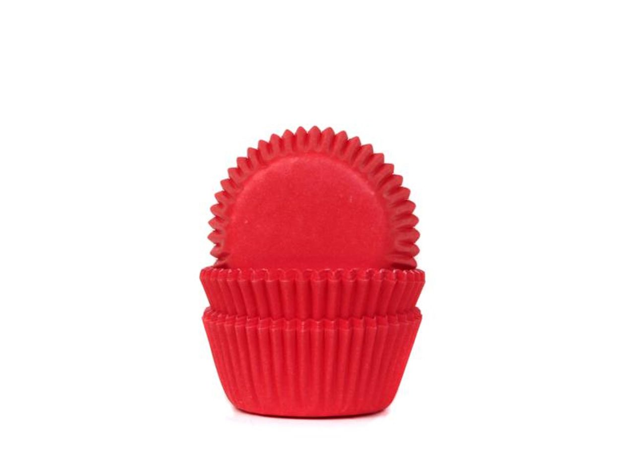 Mini-Muffinförmchen Red Velvet Cupcakes 60 Stück