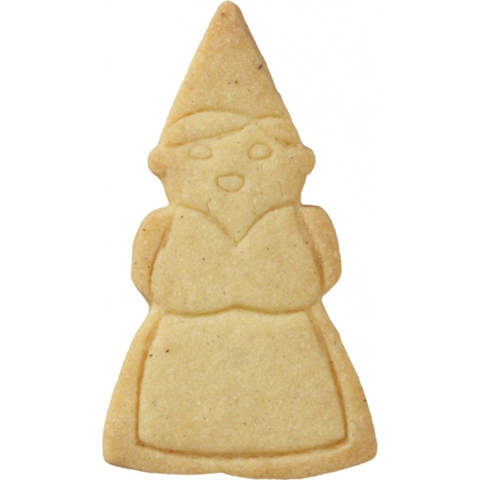 Plätzchen Ausstecher Klabauterfrau, 8,5 cm, Edelstahl