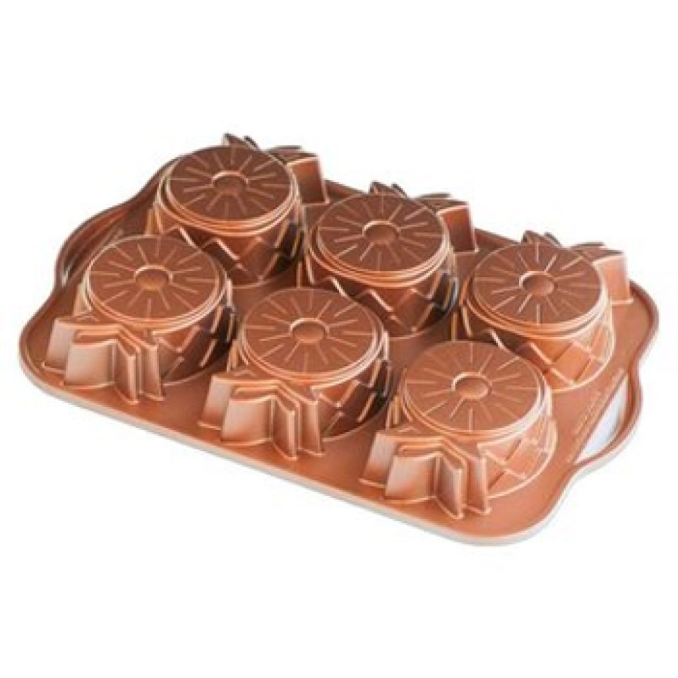 Nordic Ware Backform Mini -Ananas, 6 Formen