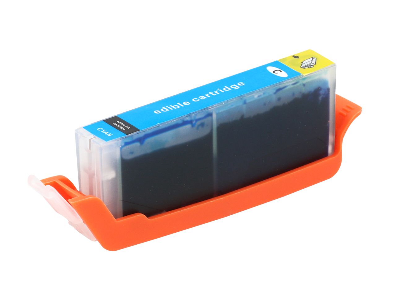 Lebensmittelfarb-Patronen-Set: CLI-581C-M-Y-Bk, für Canon PIXMA, 4 Farben schmal