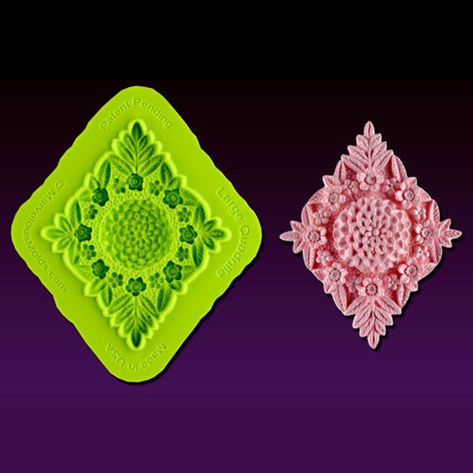 Marvelous Fondantform Large Quadrille