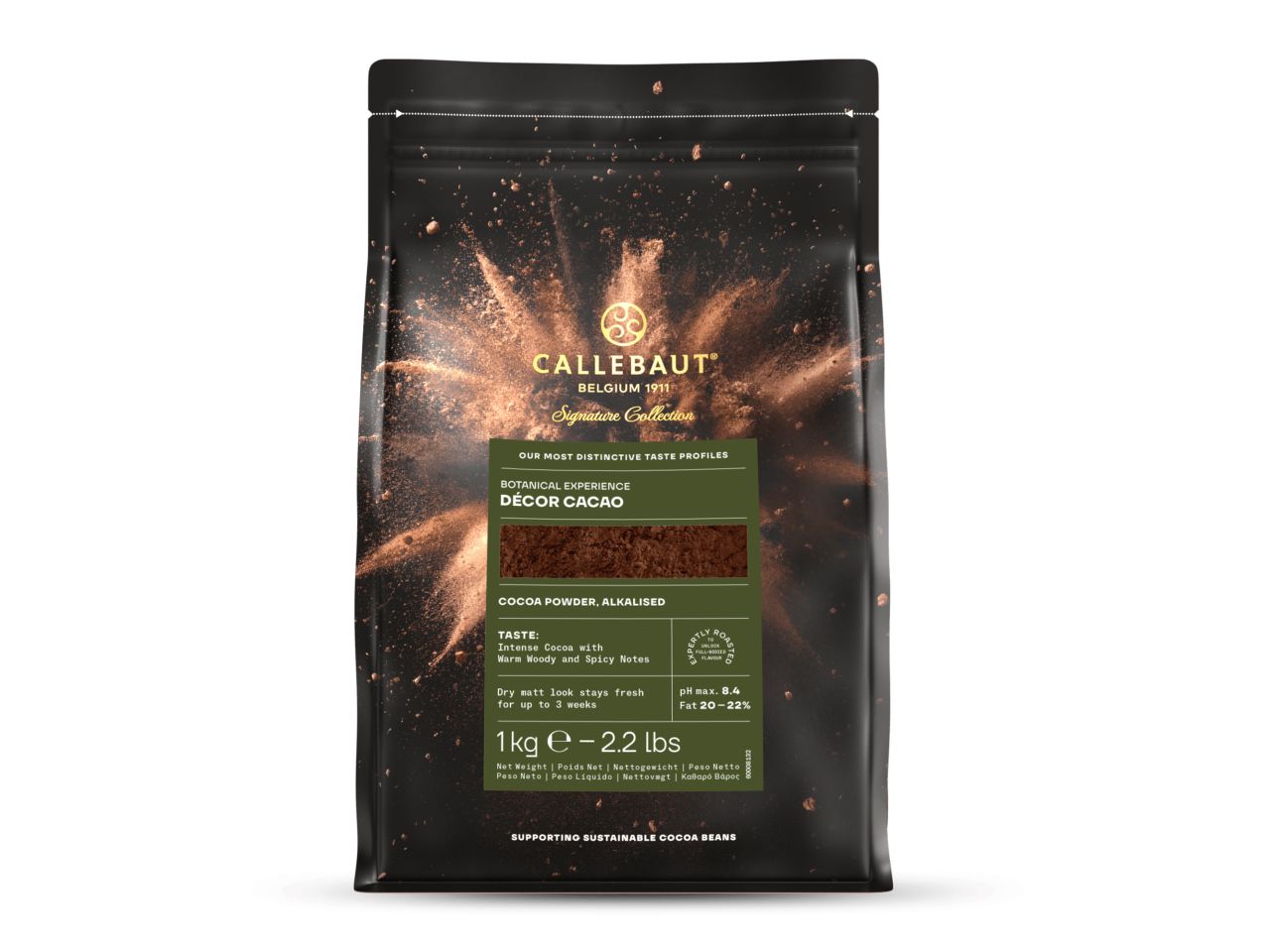 Callebaut Kakaopulver Botanical Décor Cacao 1kg