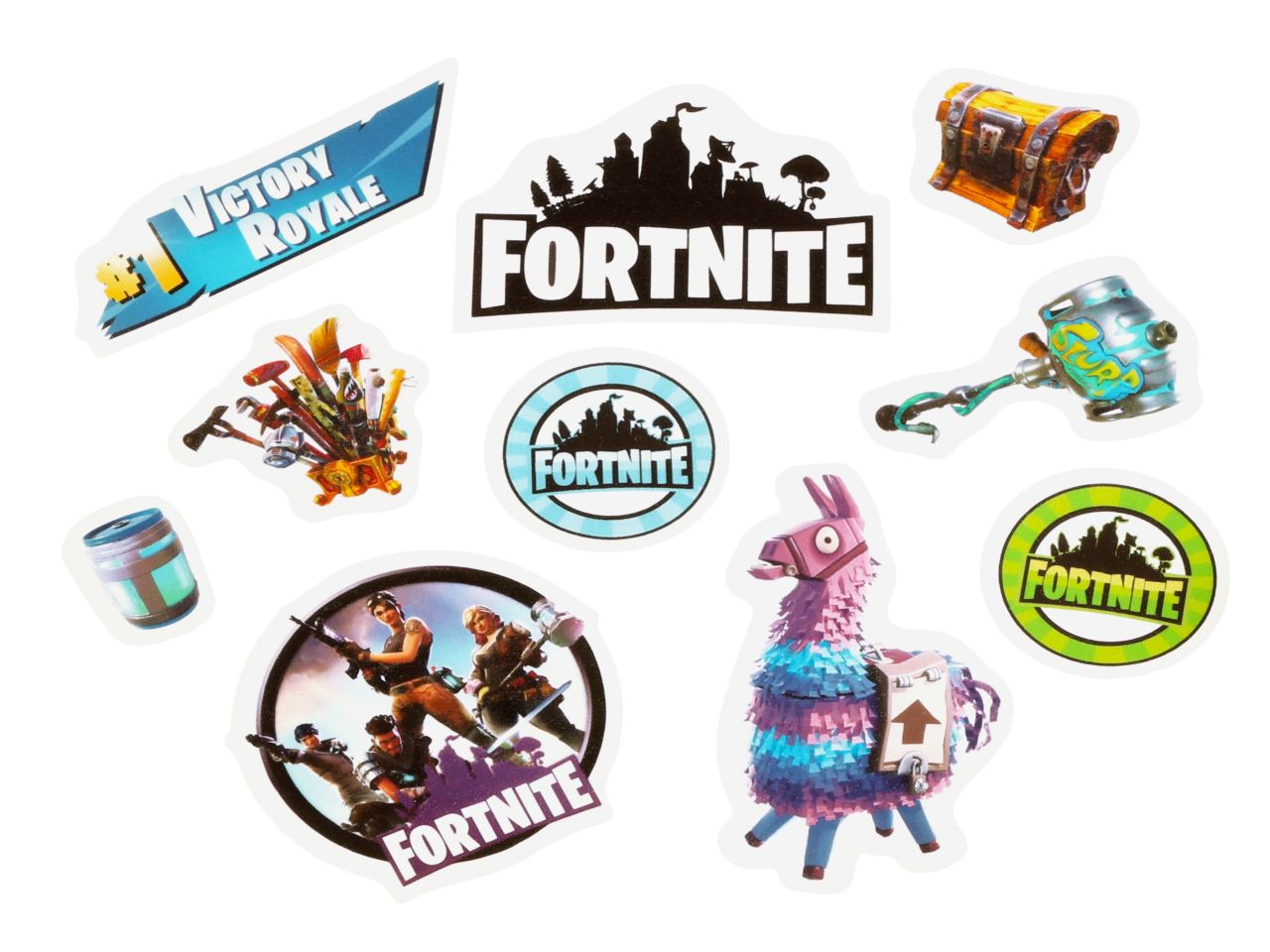 Tortenaufleger Set Fortnite