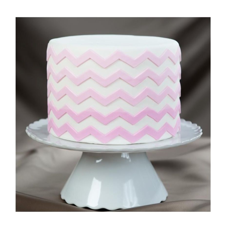 Marvelous Molds Fondantform Chevron Pattern