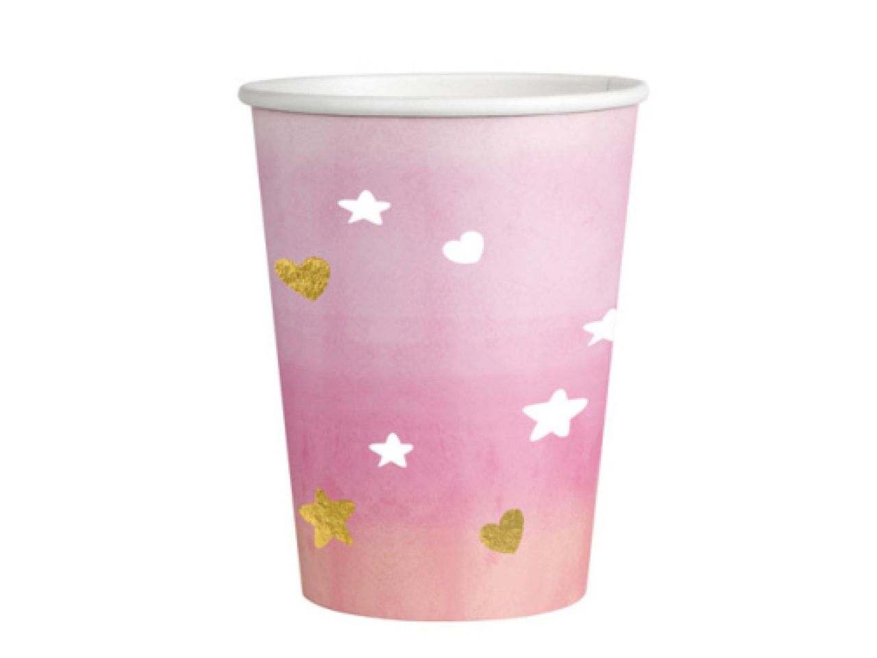 Partybecher Pink Gold, 8 Stück