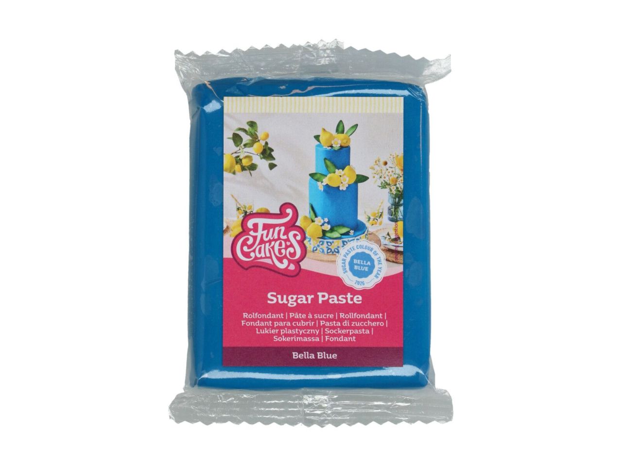 FunCakes Fondant -bella blue- 250g, Dekormasse