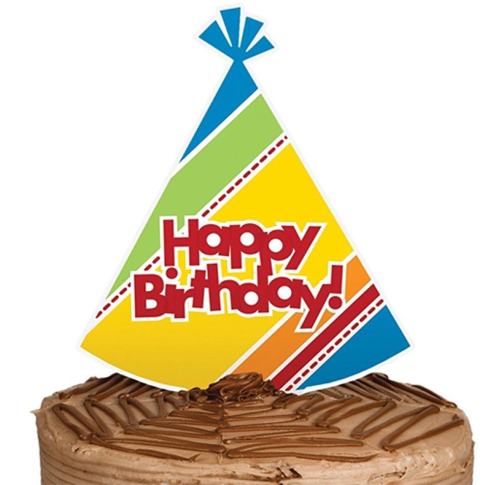 Torten Topper XL Happy Birthday