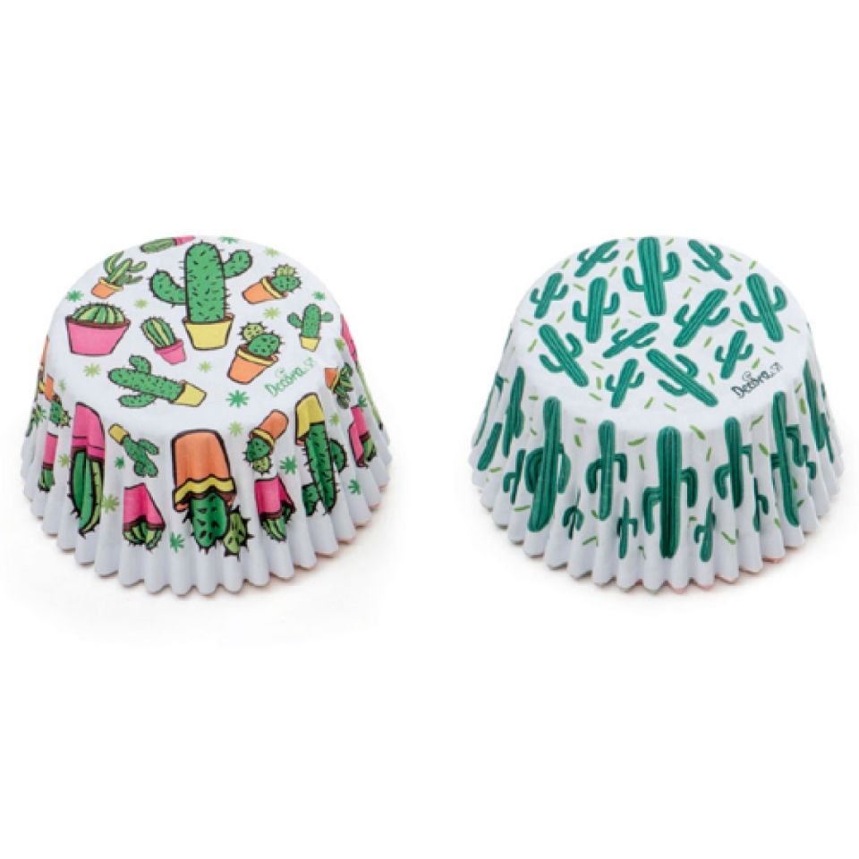 Muffinförmchen Kaktus, 36 Stück, 5 cm