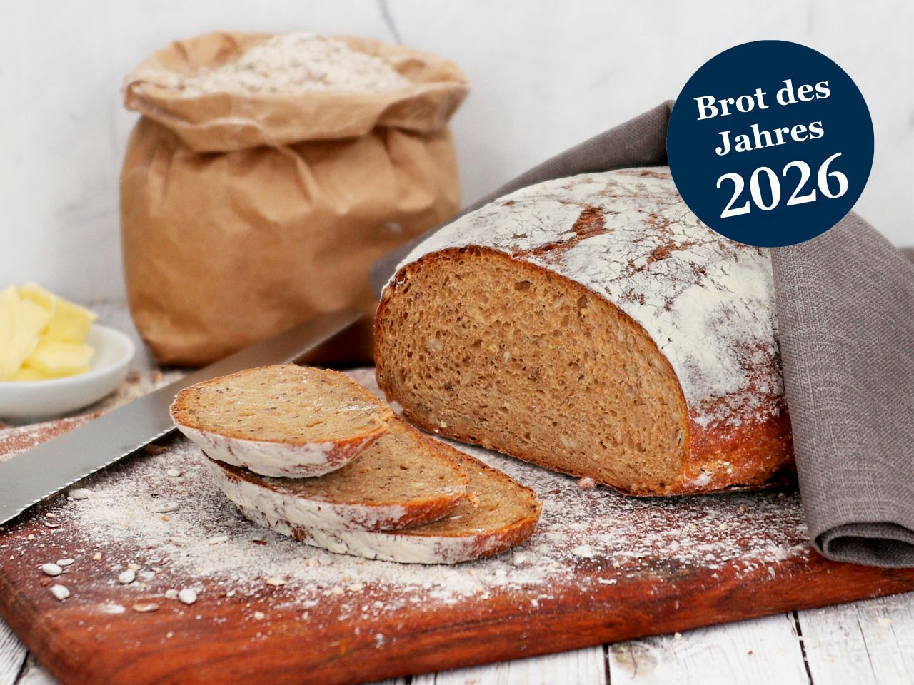 Emmer-Quinoa-Urkorn 1kg - Brotbackmischung