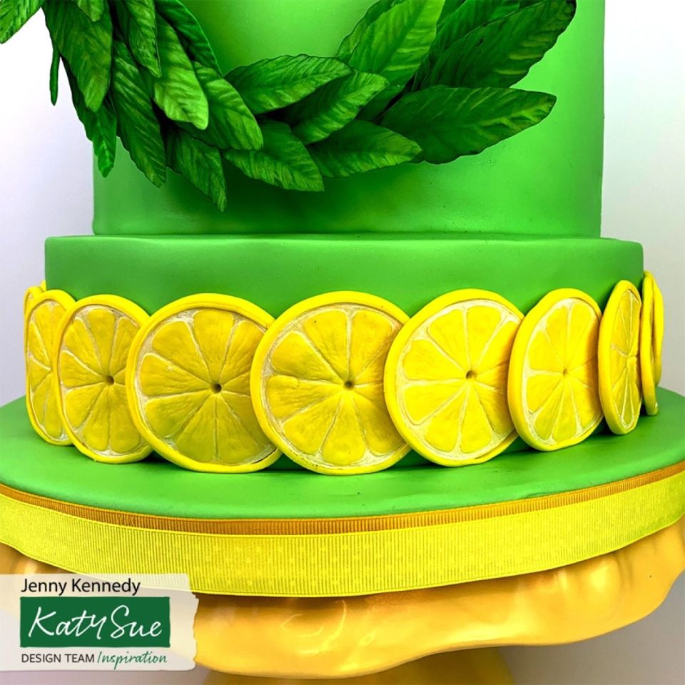 Fondantform Zitruspflanzen