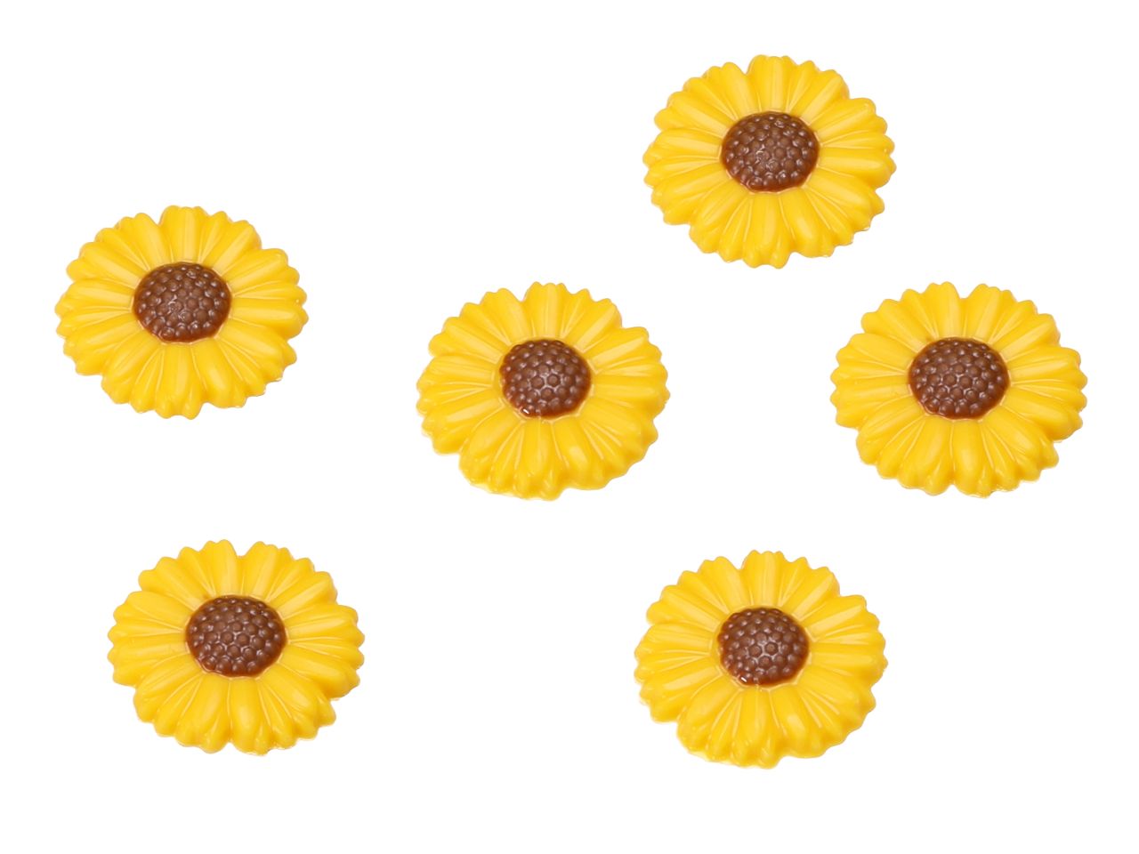 Schokoladenaufleger Sonnenblumen 90 Stück