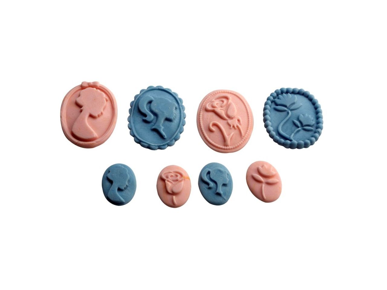 Pavoni Fondantform Cameo 2,8 bis 6,0 cm