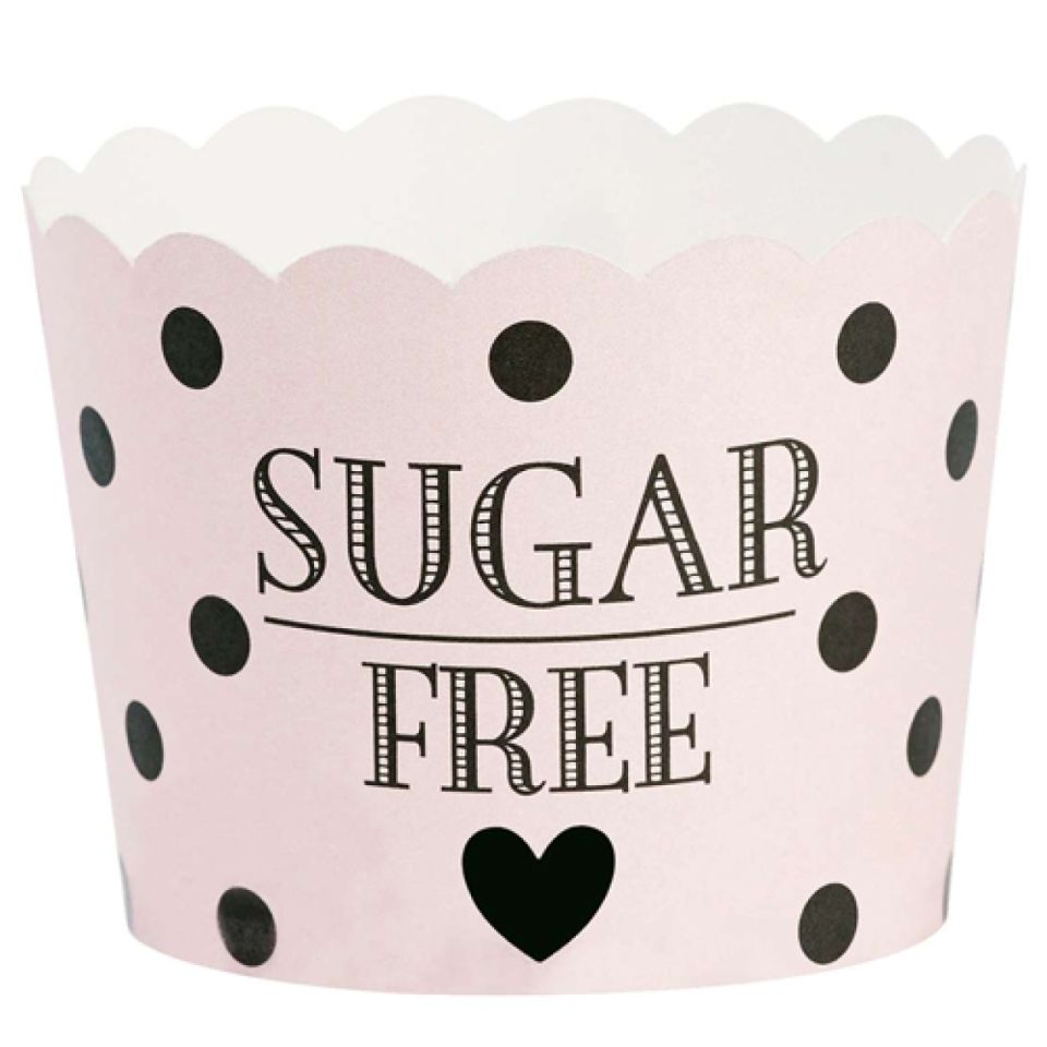 Muffinförmchen 24 Stk, Sugar Free zuckerfrei