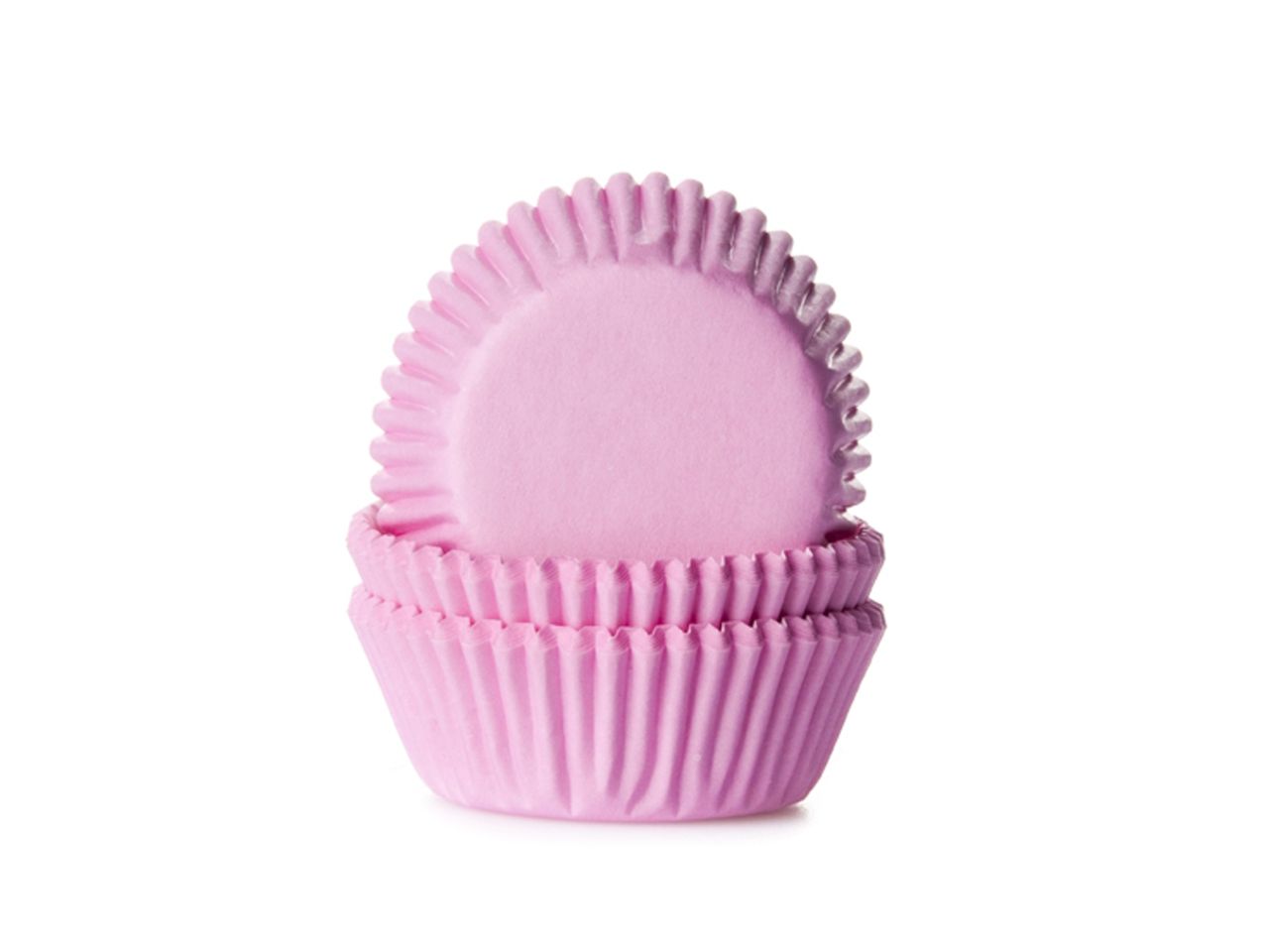 Mini-Muffinförmchen baby pink 60 Stück